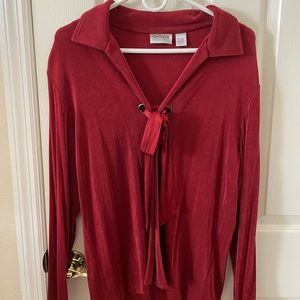 Chicos Travelers top, size 2 (large)